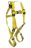 FallTech Coated Web Tradesman® 1D Standard Non-belted Full Body Harness
