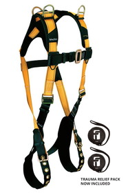 FallTech Journeyman Flex&#174; Steel 3D Retrieval Non-belted Full Body Harness