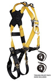 FallTech Journeyman Flex&#174; Steel 2D Cross-over Climbing Full Body Harness