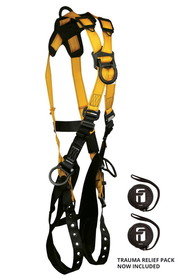 FallTech Journeyman Flex&#174; Aluminum 4D Cross-over Climbing Full Body Harness