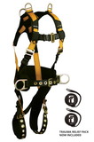 FallTech Journeyman Flex® Steel 5D Construction Retrieval Full Body Harness