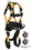 FallTech 7035BQCS Journeyman Flex Construction Belted FBH Small Alum 3D QC Legs/QC Chest, w/ Trauma Pack