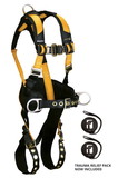 FallTech Journeyman Flex® Steel 4D Construction Climbing Full Body Harness