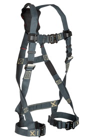 FallTech FT-Weld&#153; 1D Standard Non-Belted Full Body Harness, Quick Connect Buckle Leg Adjustment