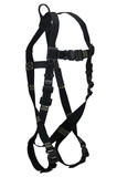 FallTech Arc Flash Nomex® 1D Standard Non-belted Full Body Harness, Quick Connect Adjustments