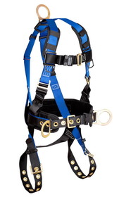 FallTech Contractor 3D Construction Belted Full Body Harness