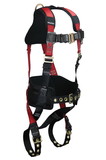 FallTech Tradesman® Plus 1D Construction Belted Full Body Harness