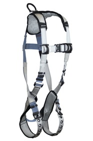 FallTech FlowTech LTE&#174; 2D Climbing Non-belted Full Body Harness, Tongue Buckle Leg Adjustment