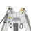 FallTech 7276 Confined Space Tripod 5' - 8' Adjustable w/Storage Bag