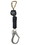 FallTech 72906SC1 6' Arc Flash Mini Personal SRL with Steel Snap Hook, Includes Steel Dorsal Connecting Carabiner
