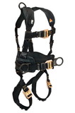 FallTech Arc Flash Nomex® 3D Construction Belted Full Body Harness, Quick Connect Adjustments