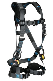 FallTech FT-One&#153; 3D Standard Non-Belted Full Body Harness, Quick Connect Adjustments