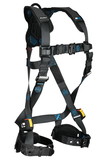FallTech FT-One™ 1D Standard Non-Belted Full Body Harness, Tongue Buckle Leg Adjustments