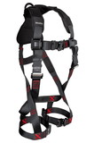 FallTech FT-Iron™ 1D Standard Non-Belted Full Body Harness, Quick Connect Buckle Leg Adjustment