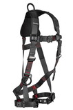 FallTech FT-Iron 3D Standard Non-belted Full Body Harness, Tongue Buckle Leg Adjustment