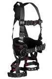 FallTech FT-Iron™ 3D Construction Belted Full Body Harness, Tongue Buckle Leg Adjustment
