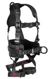 FallTech FT-Iron 3D Construction Belted Full Body Harness, Quick Connect Buckle Leg Adjustment