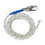 FallTech 8125T 25' VLL Snap Hook + Taped-end 5/8" White
