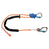 FallTech Tower Climber® Rope Positioning Lanyard with Aluminum Adjuster with Aluminum Carabiners