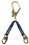 FallTech 825012W 19" Rebar Positioning Assembly with Jacketed Web and Steel Swivel Rebar Hook