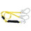 FallTech 8256LTL 6' Soft Pack FT Basic&#174; Energy Absorbing Lanyard, Single-leg with Choke-loop