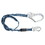 FallTech 8259 6' Internal Energy Absorbing Lanyard, Single-leg with Steel Snap Hooks