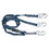 FallTech 8259 6' Internal Energy Absorbing Lanyard, Single-leg with Steel Snap Hooks