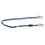 FallTech 8259 6' Internal Energy Absorbing Lanyard, Single-leg with Steel Snap Hooks