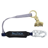 FallTech Hinged Trailing Rope Adjuster with 3' ViewPack® Energy Absorbing Lanyard