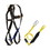 FallTech CMB0756LTL Harness and Lanyard 2-pc Combination, 7007 with 8256LTL