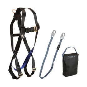 FallTech Harness and Lanyard 3-pc Kit, Make Your Own Kit
