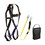 FallTech KIT072595P Harness and Lanyard 3-pc Kit Including Small Storage Bag (7007, 8259, 5005P)