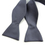 TopTie Classic Black Self Tie Bowtie with Box, Gift Idea