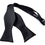 TopTie Classic Black Self Tie Bowtie with Box, Gift Idea