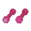 CanDo 10-0550-1 Cando Vinyl Coated Dumbbell - 1 Lb - Pink, Each, Price/Each