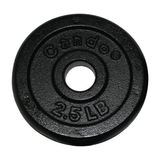 CanDo 10-0601 Iron Disc Weight Plate - 2.5 Lb