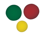 CanDo 10-0779 Cando Memory Foam Squeeze Ball - 3-Piece Set (Yellow, Red, Green)