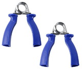 CanDo 10-0809 Fixed resistance hand grip, heavy, blue, pair