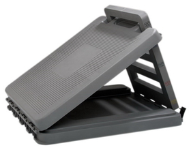 CanDo 10-1179 Fabstretch 4-Level Incline Board - Heavy Duty Plastic - 5, 15, 25, 35 Degree Elevation - 14" X 14" Surface