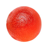 CanDo 10-1492 Cando Gel Squeeze Ball - Standard Circular - Red - Light
