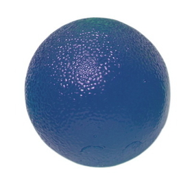 CanDo 10-1494 Cando Gel Squeeze Ball - Standard Circular - Blue - Heavy