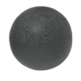 CanDo 10-1495 Cando Gel Squeeze Ball - Standard Circular - Black - X-Heavy