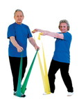TheraBand exercise band, 5 foot, 30 band dispenser