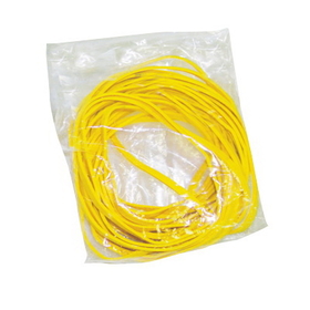 CanDo 10-1821 Cando Hand Exerciser - Additional Latex Bands - Yellow - X-Light - 25 Bands Only