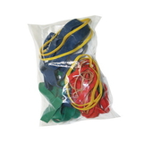 CanDo 10-1825 Cando Hand Exerciser - Additional Latex Bands - 25 Bands (5 Each: Tan, Yellow, Red, Green, Blue)