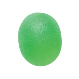 CanDo 10-1893 Cando Gel Squeeze Ball - Large Cylindrical - Green - Medium