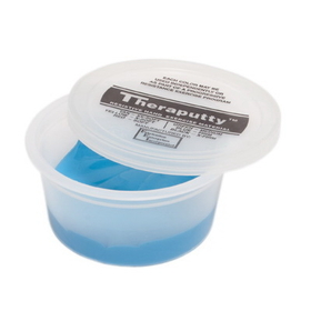 CanDo 10-2614 Cando Antimicrobial Theraputty Exercise Material - 3 Oz - Blue - Firm