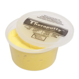 CanDo 10-2641 Cando Antimicrobial Theraputty Exercise Material - 1 Lb - Yellow - X-Soft