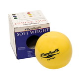 TheraBand 10-3151 Soft Weights ball - Yellow - 1 kg, 2.2 lb