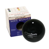 TheraBand 10-3155 Soft Weights ball - Black - 3 kg, 6.6 lb